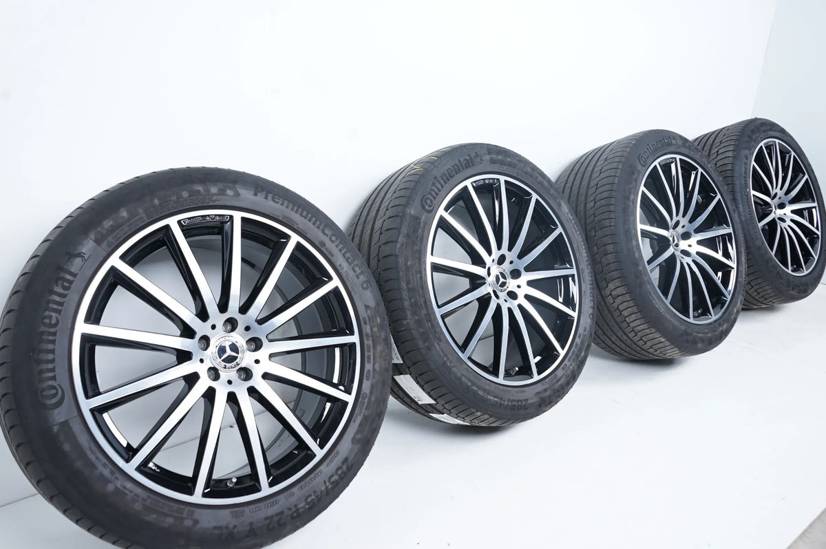 Mercedes GLS X167 AMG Summer Wheels Summer Tires 22 Inch Detailansicht 2
