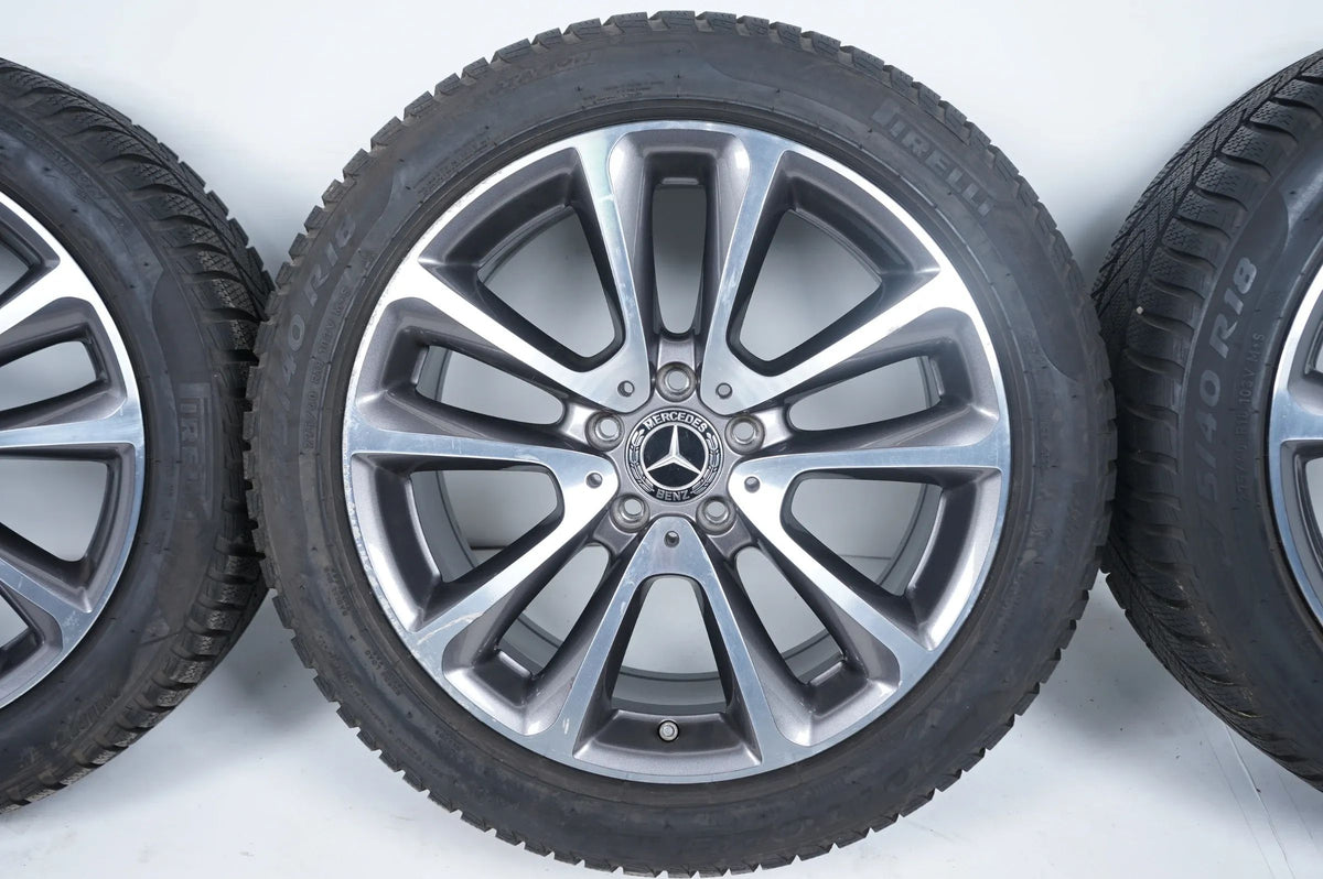 Mercedes E Klasse W213 Winterräder Winterreifen 18 Zoll SportPake Detailansicht 5