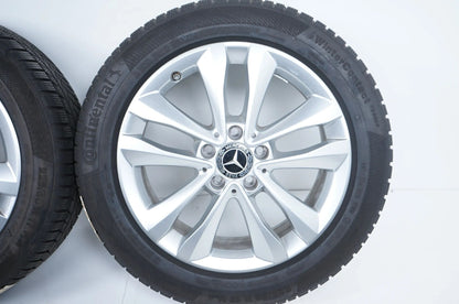 Pneus/jantes hiver 225/50/17 pouces pour Mercedes Classe C W205