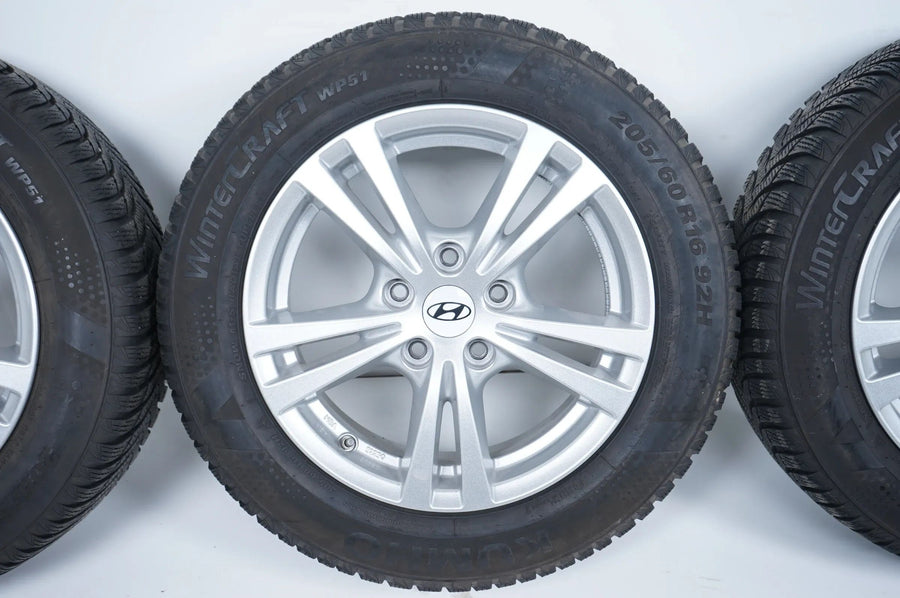 Borbet Hyundai Kona pneumatici invernali ruote invernali 205 60 16 pollici KBA 52250