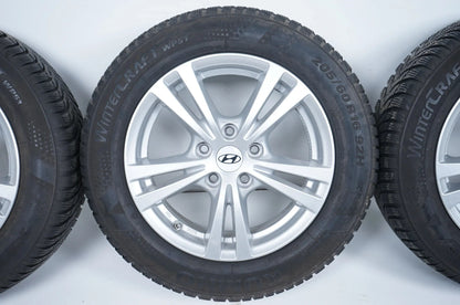 Borbet Hyundai Kona Pneus Hiver Roues Complètes Hiver 205 60 16 Pouces KBA 52250