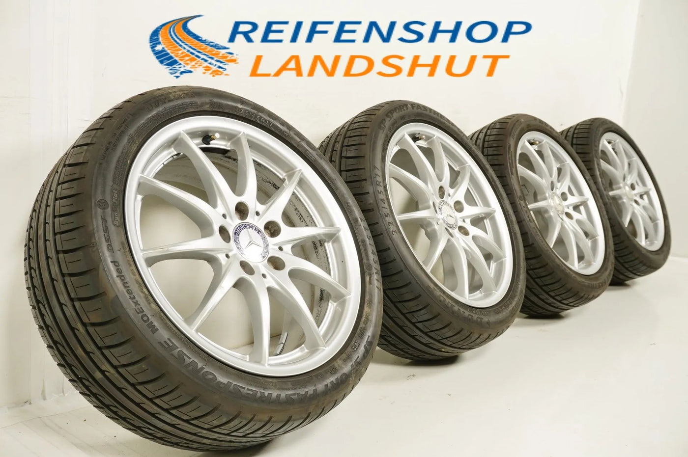 Mercedes Classe A B CLA W246 W117 ruote estive 225 45 17 pollici