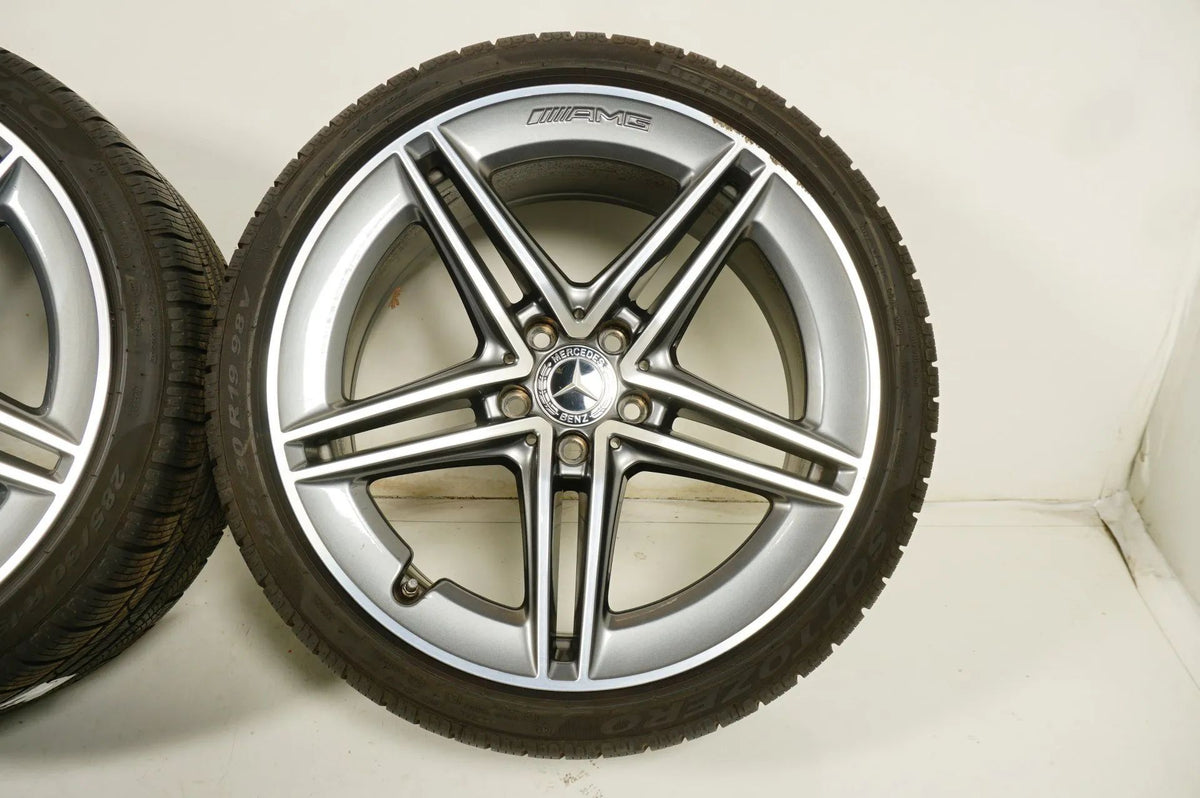 Mercedes C63 Coupe AMG W205 Winter Tires Winter Wheels 19 Inch Detailansicht 8