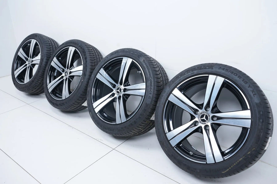 Mercedes C Class W206 summer tires, summer wheels, 18 inch