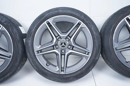 Mercedes A B CLA Klasse W177 W118 W247 Allwetterräder mit neuen Allwetterreifen 18 Zoll