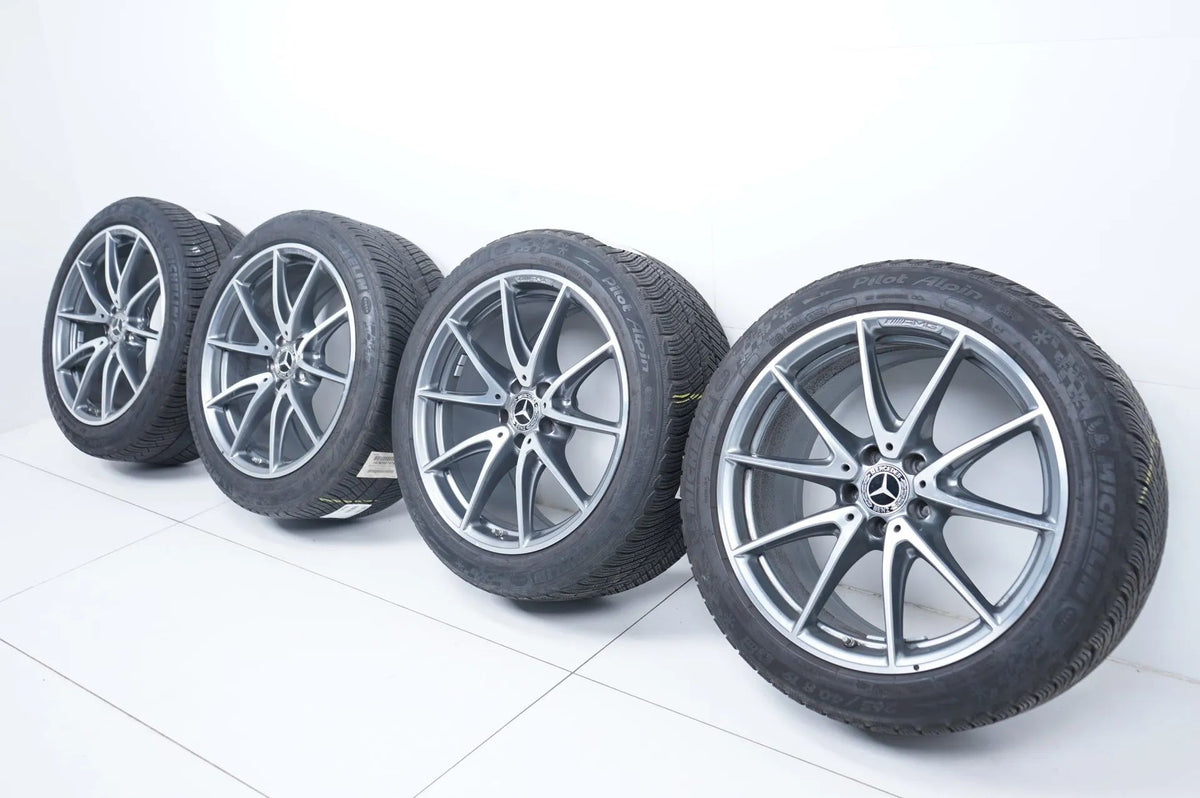 Mercedes E63 AMG W213 Winterreifen Winterräder 265 40 19 Zoll Detailansicht 9