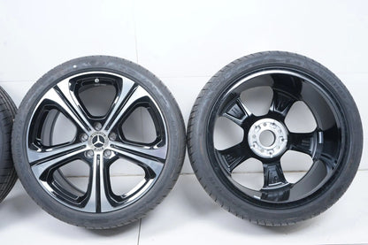 Original Mercedes C-Class W206 S206 Summer Tires 19 Inch Alloy Wheels LIKE NEW