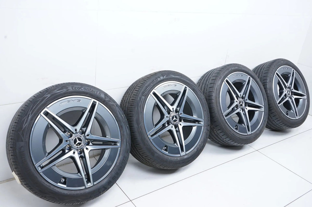 Mercedes C Class W206 summer tires, summer wheels AMG 18 inch Detailansicht 2