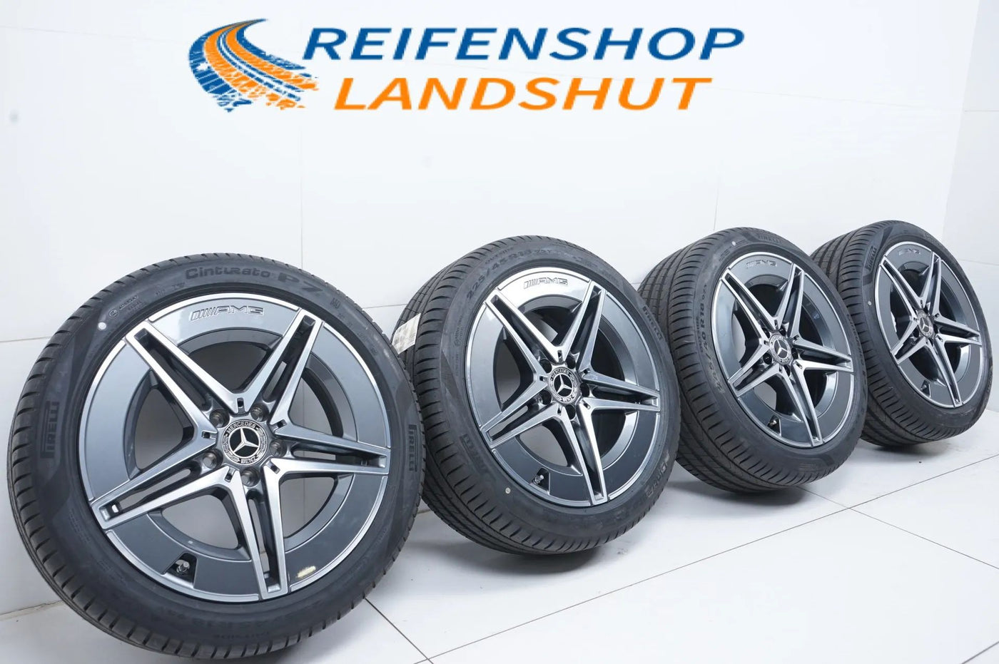 Mercedes C Class W206 summer tires, summer wheels AMG 18 inch