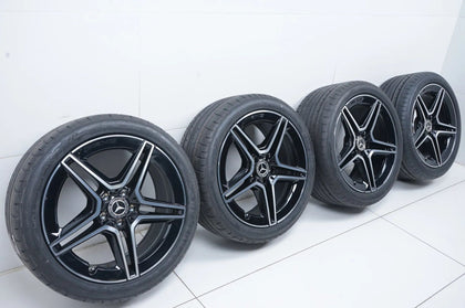 Like new Mercedes CLS W257 summer wheels, summer tires, 19 inch