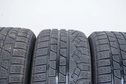 4x Winterreifen Pirelli 215 45 18 Zoll DOT18 ca.6mm MO