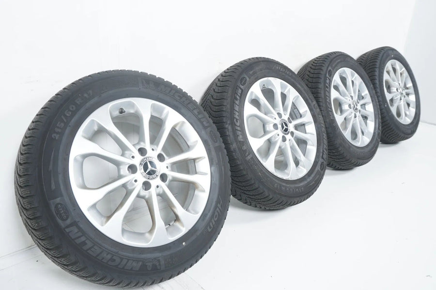 Pneus/jantes hiver Mercedes GLA W156 X156 215/60/17 pouces