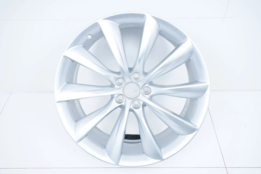 1 x Original Tesla Model X Alloy Wheel 22 Inch 1027247-XX-C 10J ET35