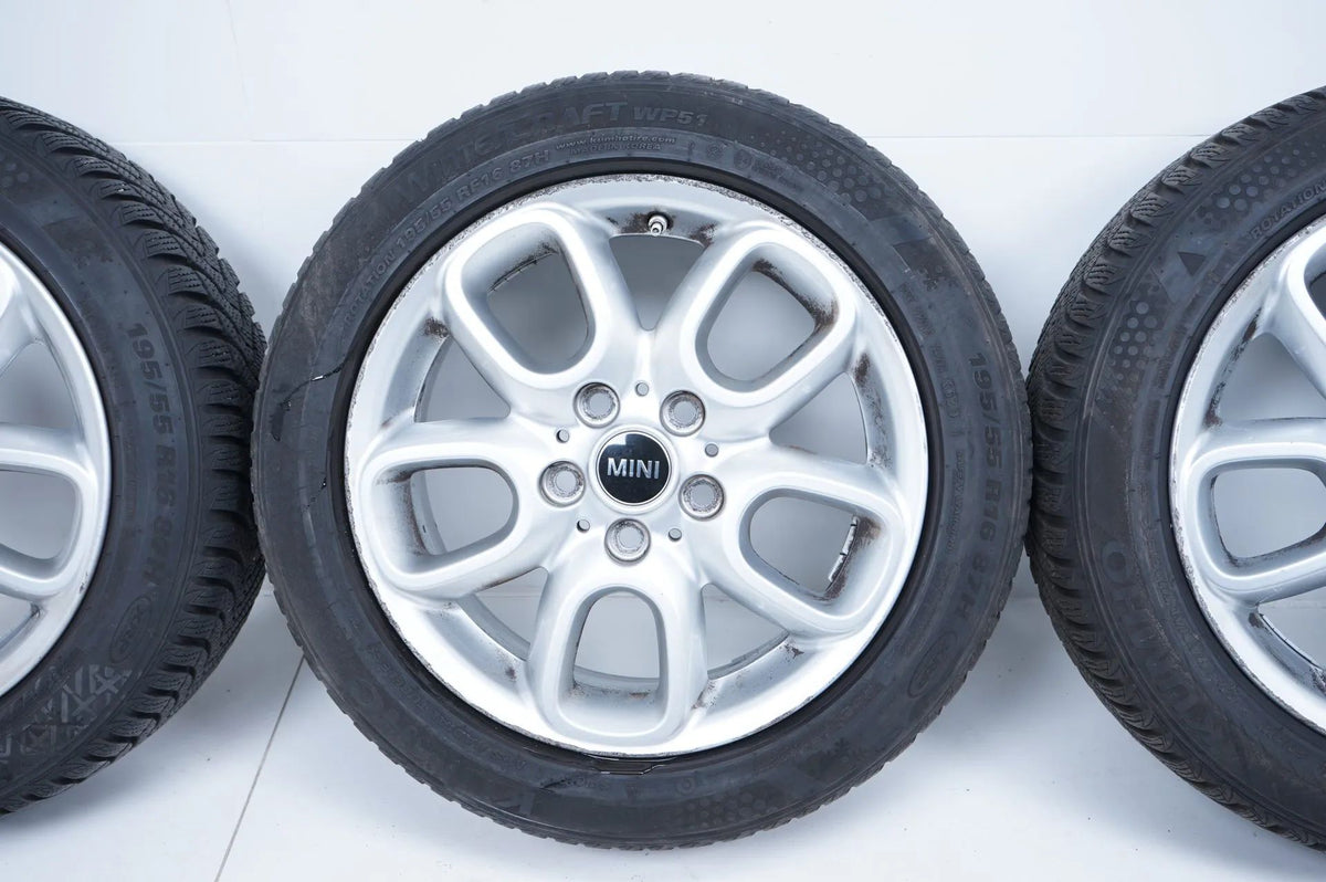 MINI F55 F56 F57 Winter Tires Winter Wheels 195 55 16 inch 494 Detailansicht 6