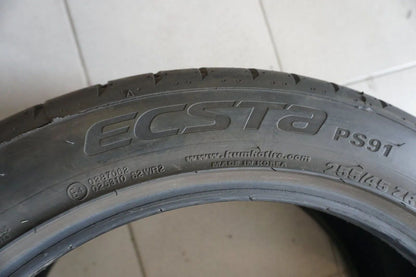 2 X 255 45 R19 ZR19 104Y Sommerreifen Kumho Ecsta PS91 2023 6mm