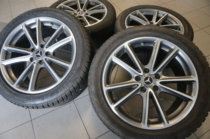 Jantes alliage d'origine Mercedes CLS C257 W257 roues hiver pneus hiver 245 45 R18 7mm