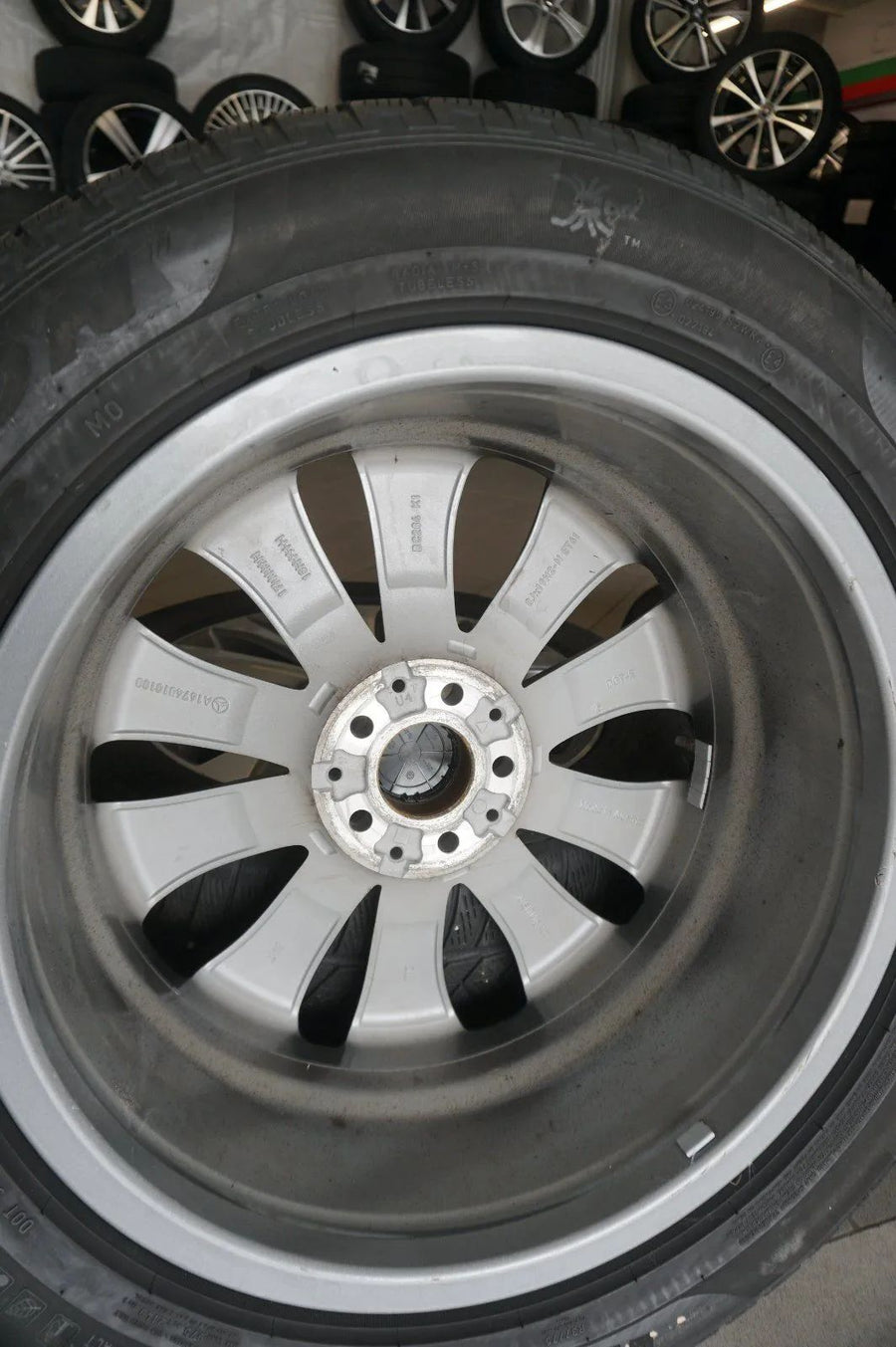 Jantes alliage d'origine Mercedes GLE V167 C167 Pneus hiver Roues hiver 255 50 R19