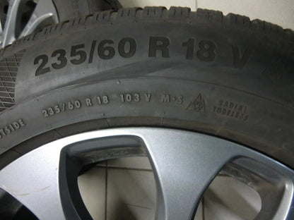 Cerchi in lega originali Mercedes GLC X253 C253 da 18 pollici, pneumatici invernali, ruote invernali 6 mm