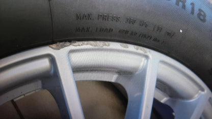 Cerchi in lega originali Mercedes GLA X156, ruote invernali, pneumatici invernali 215 55 R18 pollici 7 mm