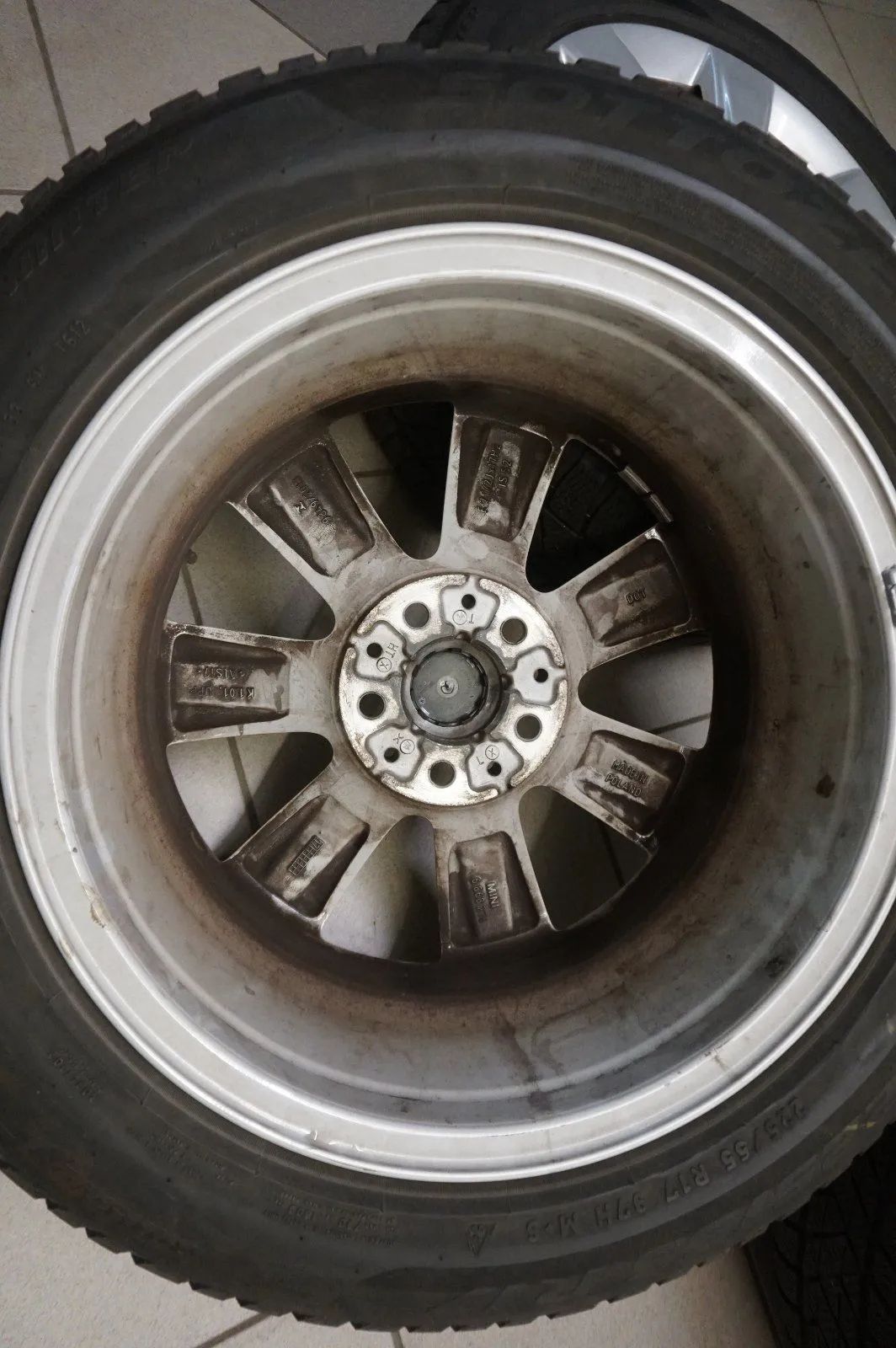 Mini F60 Countryman SE 17 inch alloy wheels winter wheels winter tires Detailansicht 9