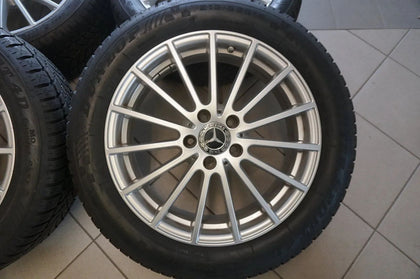 Original Mercedes GLA X156 Alloy Wheels Winter Wheels Winter Tires 215 55 R18 Inch