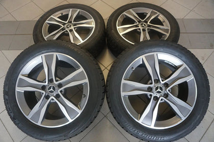 Original Mercedes C-Class W205 Alloy Wheels Winter Wheels Winter Tires 225 50 R17