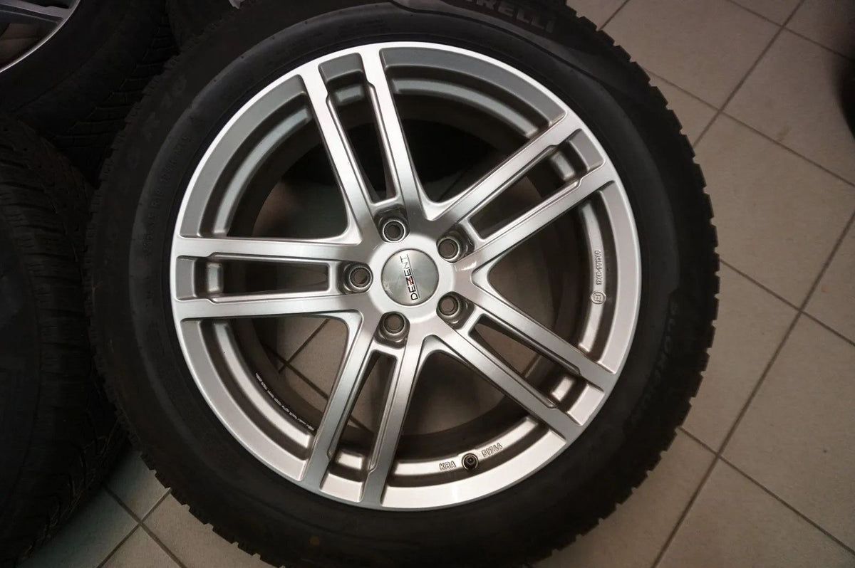 Jantes alliage Audi A6 C8 4A Pneus hiver Roues hiver 235 55 R18 pouces Detailansicht 2