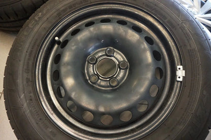 Originele VW Polo 6 VI 2G stalen velgen zomervelgen zomerwielen zomerbanden 185 65 R15 6mm