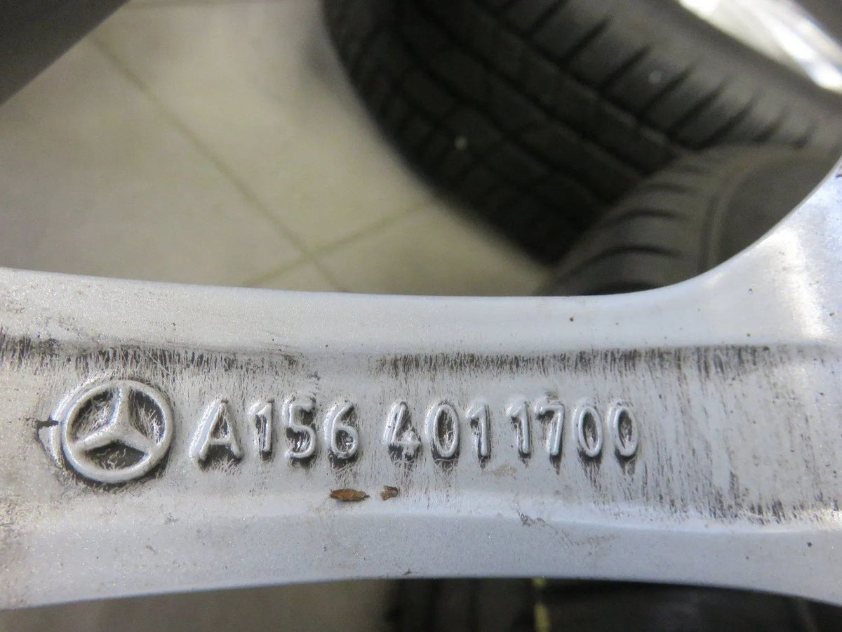 Original Mercedes GLA X156 Alloy Wheels Winter Tyres 215 60 R17 8mm Detail view 6