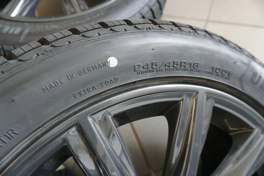 Jantes alu d'origine BMW Série 5 G30 G31 TOP roues hiver pneus hiver 245 45 R18 pouces
