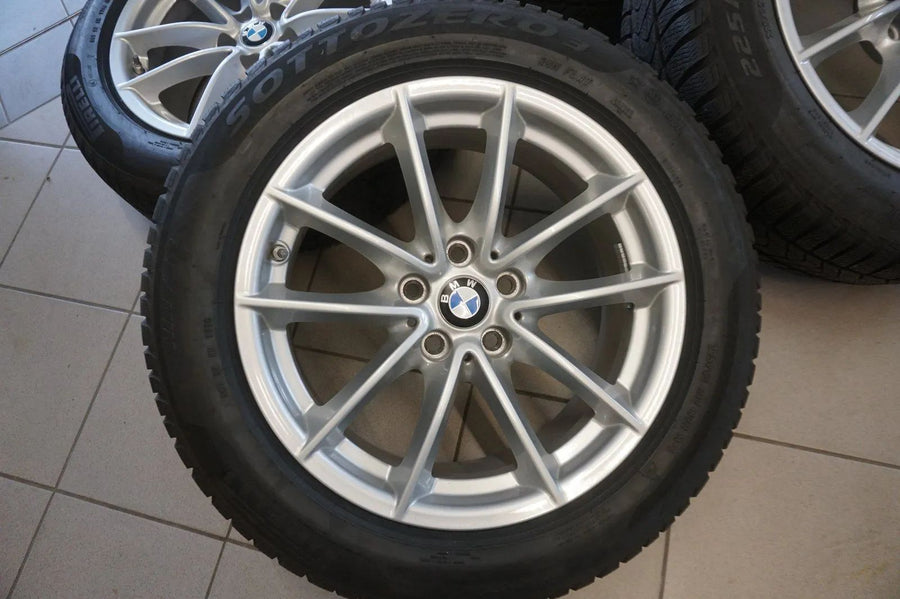 Original BMW 5er G30 G31 Alufelgen Winterräder Winterreifen RFT 225 55 R17 7mm