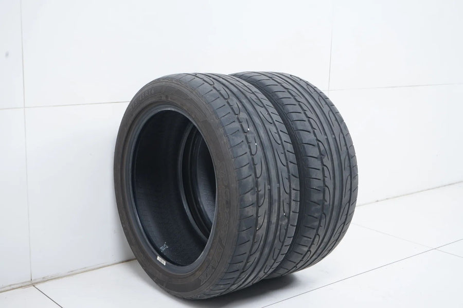2 x Dunlop summer tires 215 45 16 inch DOT16 approx. 4 mm tread depth