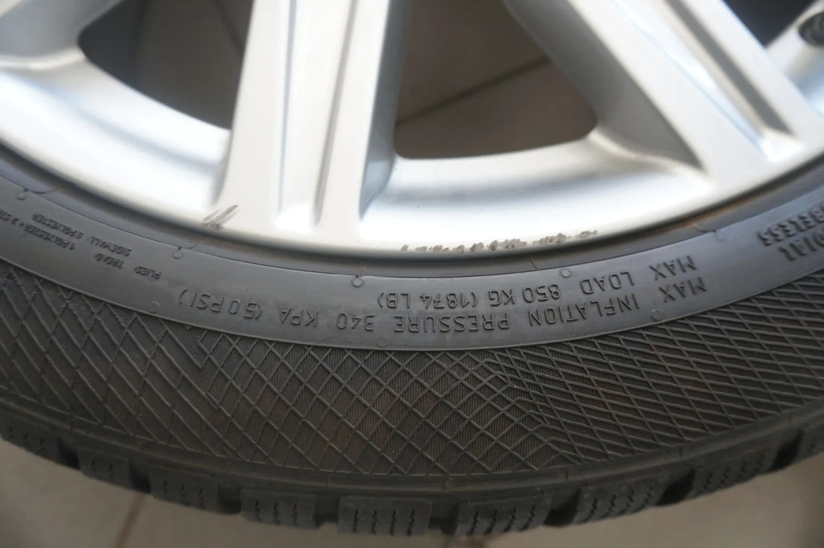 Original Audi A6 C8 4K A4 F2 Alufelgen Winterräder Winterreifen 245 45 R19 7mm Detailansicht 5