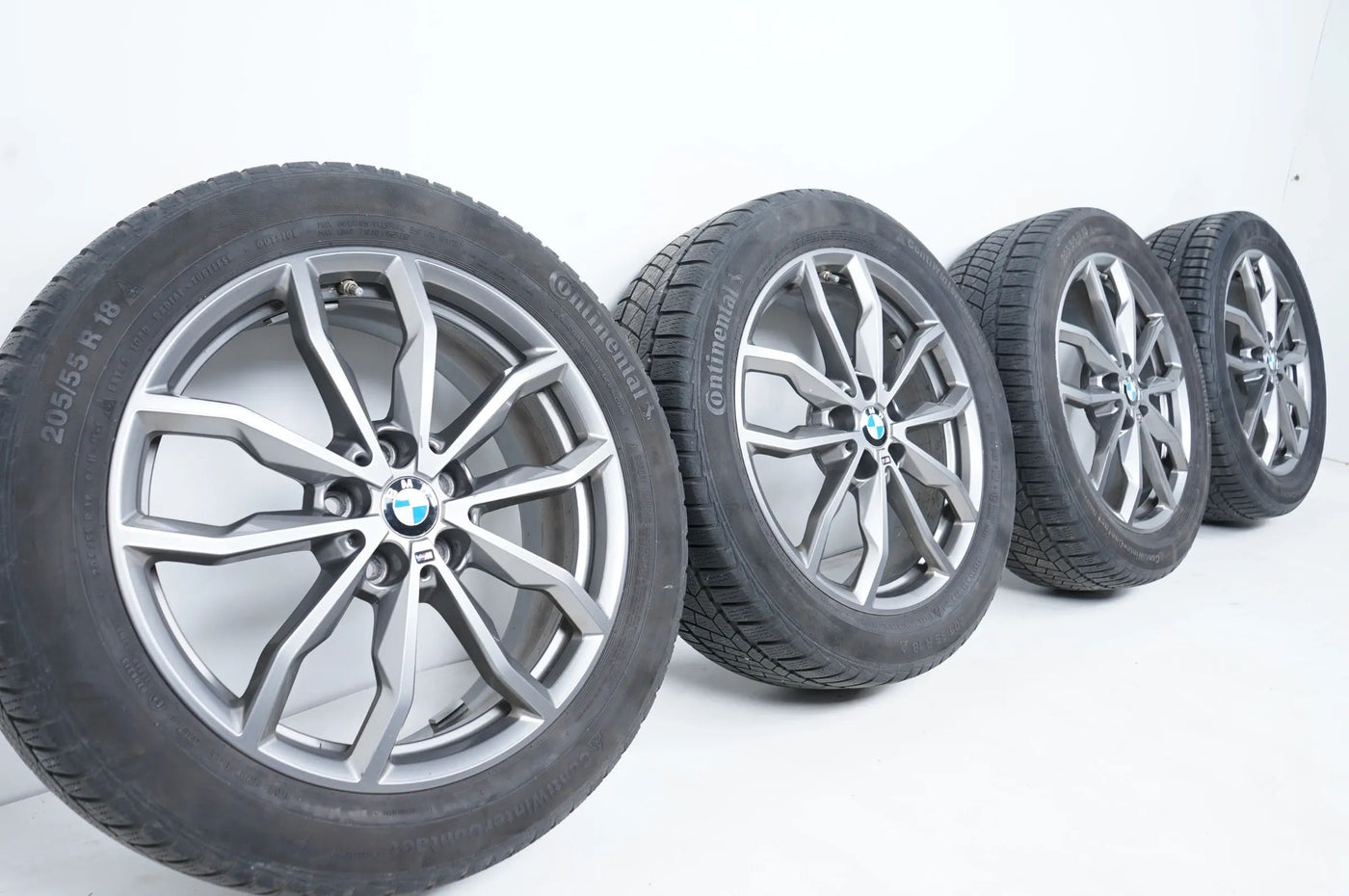 BMW X1 X2 F48 F39 ruote invernali pneumatici invernali 205 55 18 pollici