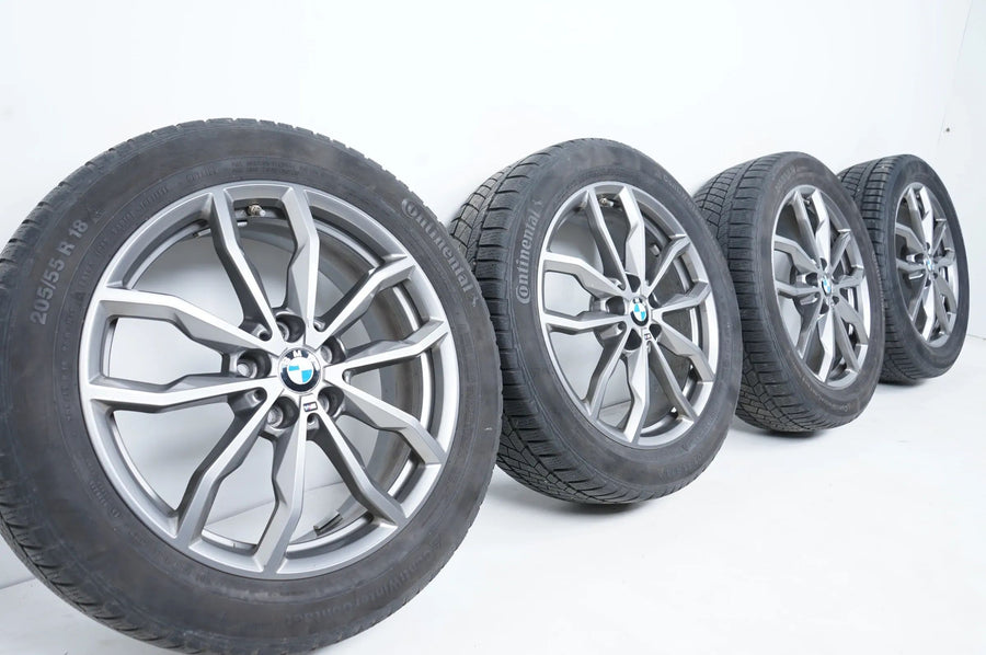 BMW X1 X2 F48 F39 ruote invernali pneumatici invernali 205 55 18 pollici