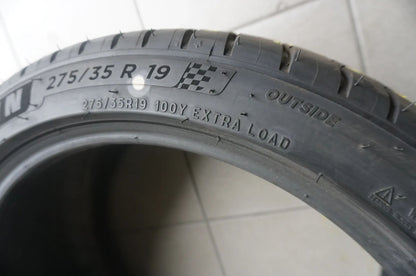 Pneu été 275 35 R19 100Y Michelin Pilot Sport 4 * ZP RSC RunFlat 2023 6mm