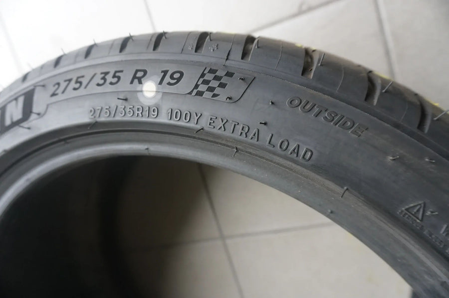 Pneu été 275 35 R19 100Y Michelin Pilot Sport 4 * ZP RSC RunFlat 2023 6mm
