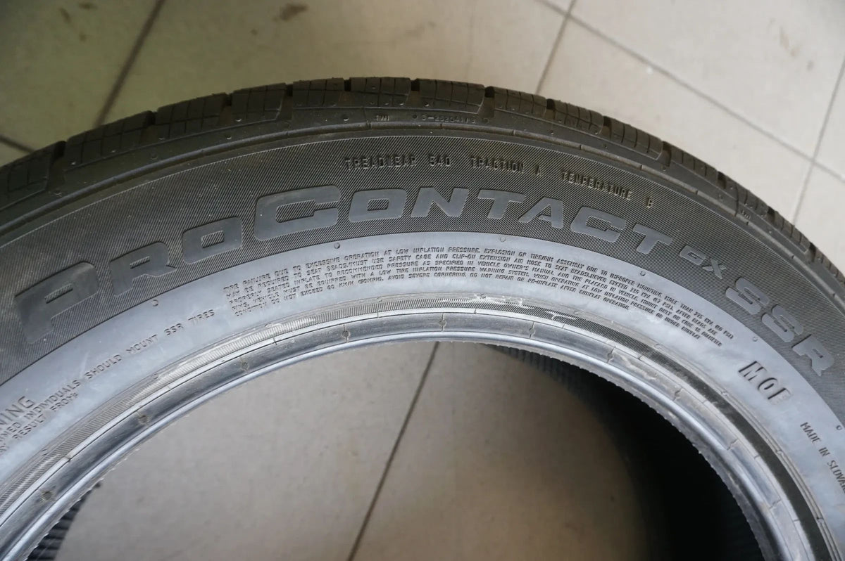 1 X 235 55 R18 104T Sommerreifen Continental Pro Contact GX SSR RFT 2023 7mm Detailansicht 3