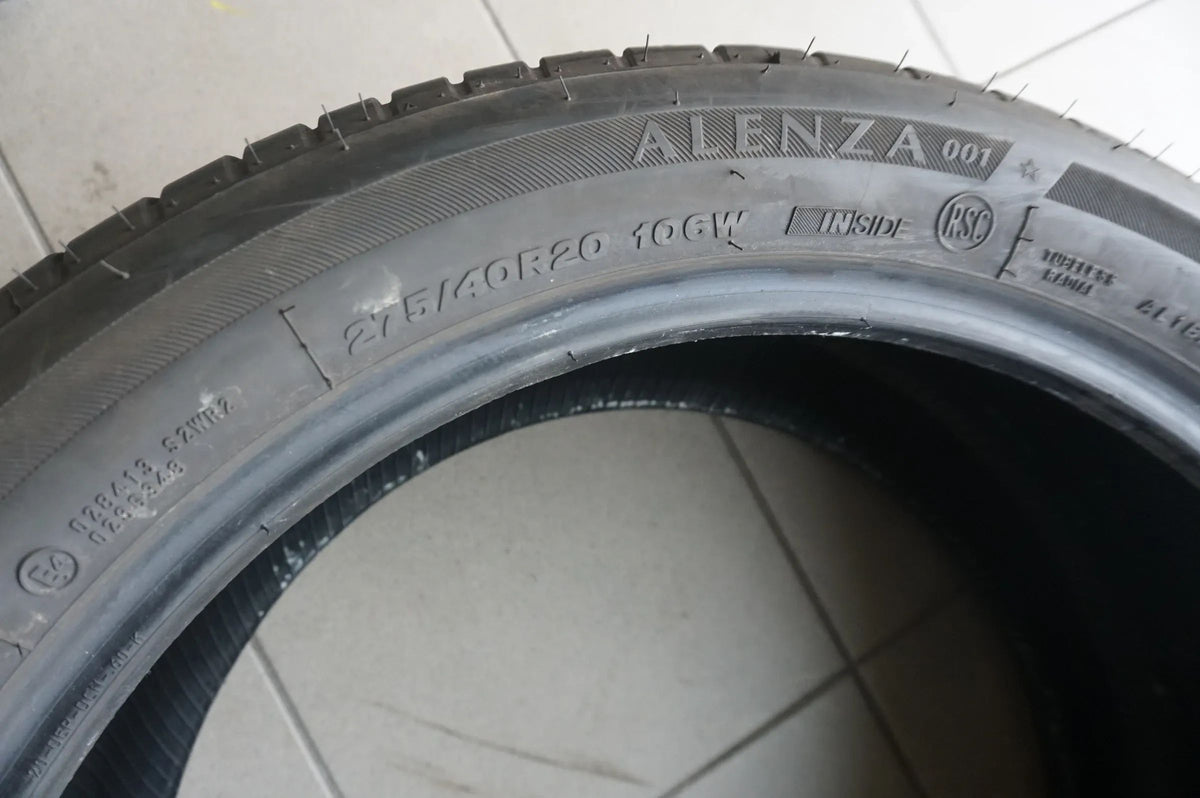 2 X 275 40 R20 106W Sommerreifen Bridgestone Alenza 001 * RSC 2022 5,5mm Detailansicht 2