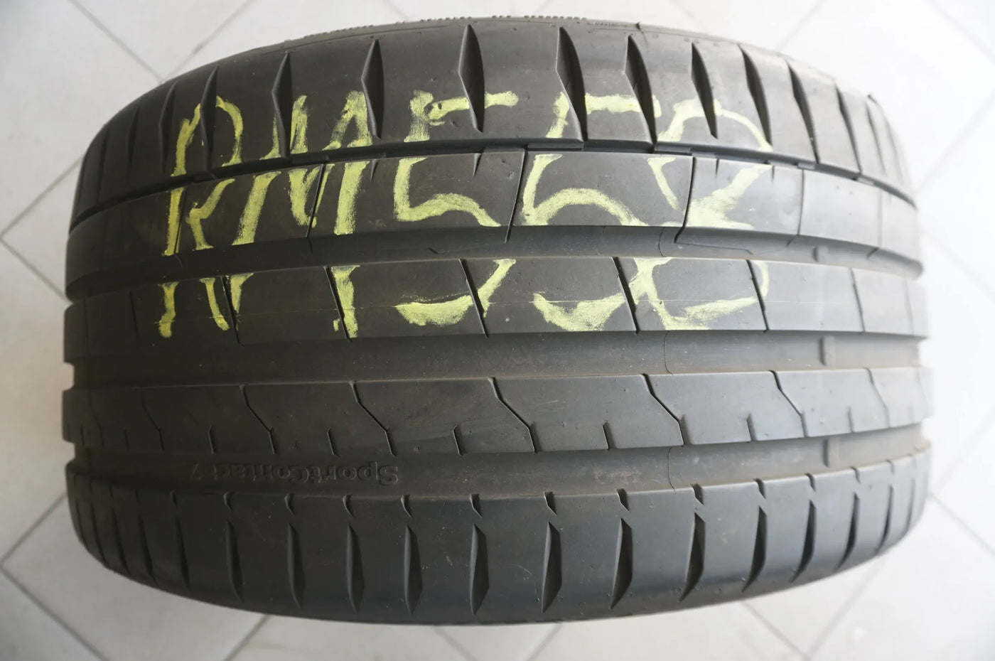1 X 275 35 ZR19 R19 100Y Summer Tire Continental SportContact 7 2024 6.5mm