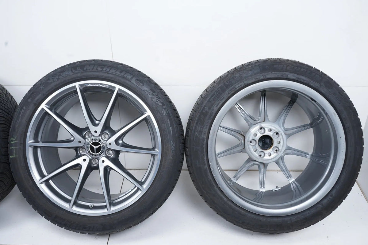 Mercedes E63 AMG W213 Winterreifen Winterräder 265 40 19 Zoll Detailansicht 16
