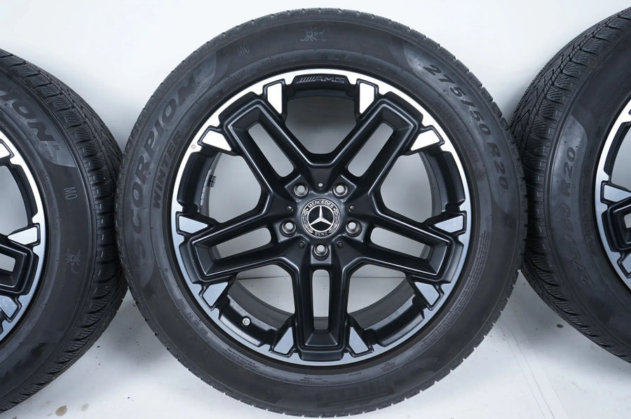 Mercedes třídy G G63 AMG W463 zimní kola zimní pneumatiky 275 50 20 palců