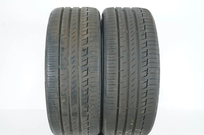 2 pneus été Continental 245/40/20 pouces DOT 22/21, profondeur de sculpture d'environ 6 mm