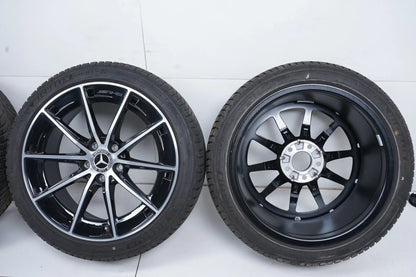 Roues et pneus hiver Mercedes CLA35 C118, dimensions 235/40/18 pouces