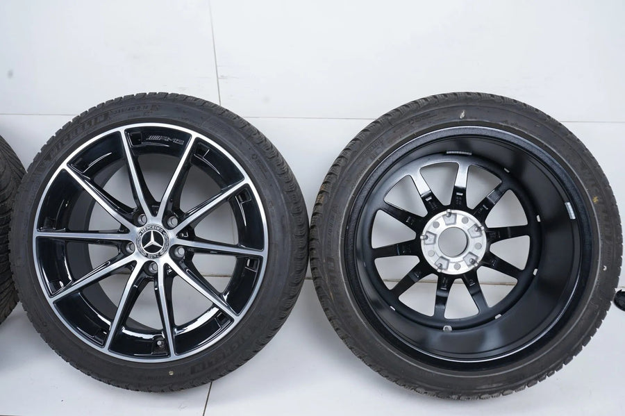 Roues et pneus hiver Mercedes CLA35 C118, dimensions 235/40/18 pouces