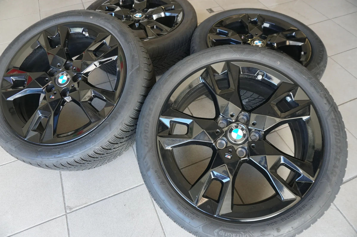 Original BMW 1er F70 2er 18 Zoll Alufelgen 968M TOP Winterräder Winterreifen 6mm Vue détaillée 2