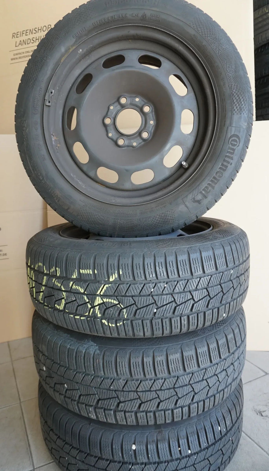 Original BMW 1 Series F40 2 Series steel wheels winter wheels winter tires 195 60 R16 89H 7mm