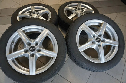 Hliníková kola Mini Cooper One F55 F56, zimní kola, zimní pneumatiky 195 55 R16 2023 8mm
