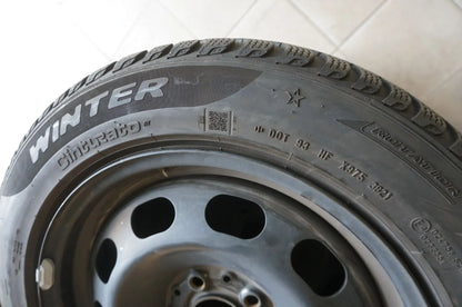 Original BMW Serie 1 F40 Serie 2 cerchi in acciaio ruote invernali pneumatici invernali 195 60 R16 6,5mm