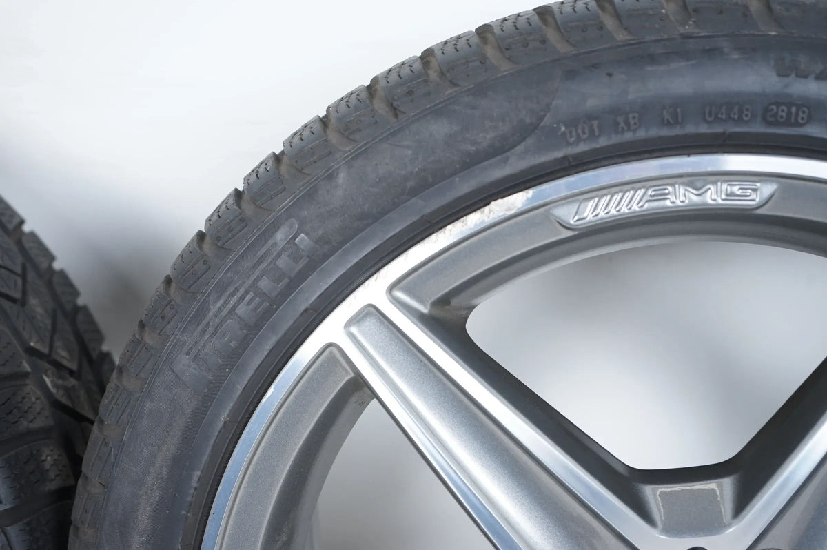 Mercedes C Klasse W205 AMG Winterreifen Winterräder 18 Zoll Vue détaillée 7